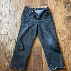 Levi’s rib cage straight jeans